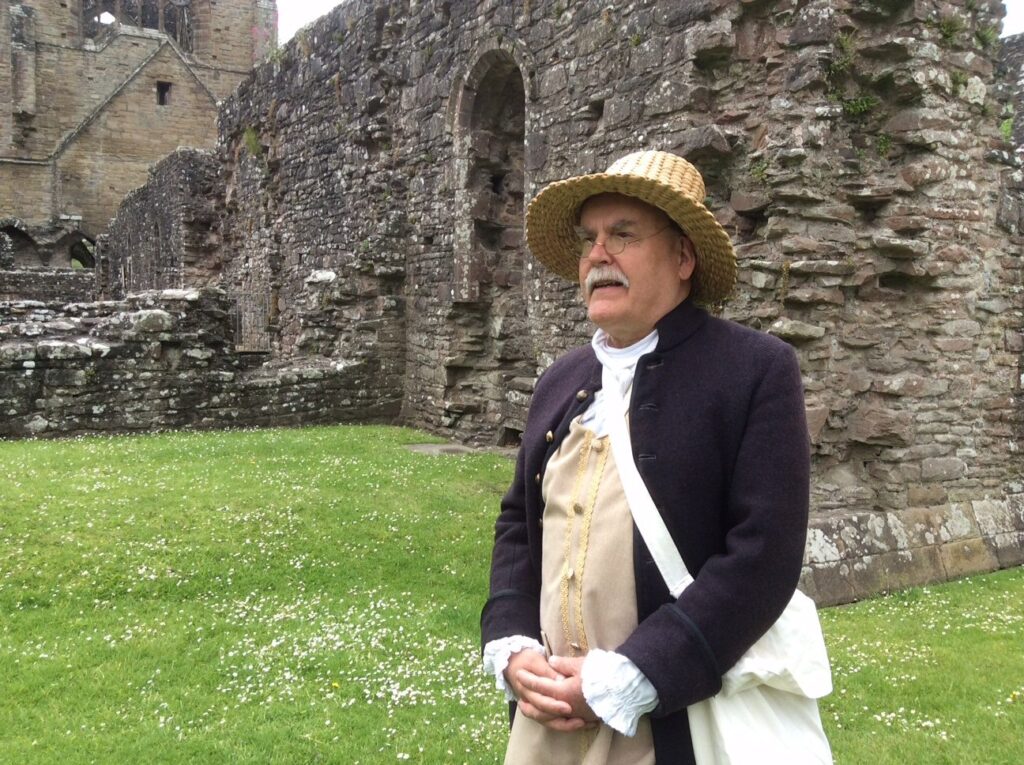 Wordsworth visits Tintern Abbey